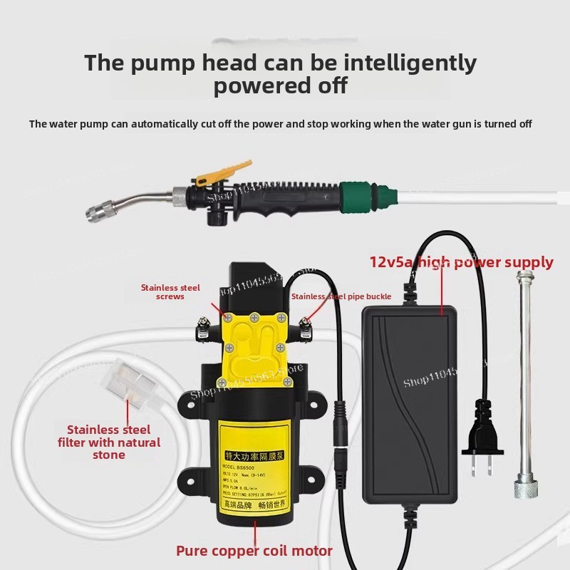 エアコン洗浄ガン小型高圧家庭用ウォーターポンプ屋外ユニット家 - Vacuum Chamber Kit With Pump のレビューと価格