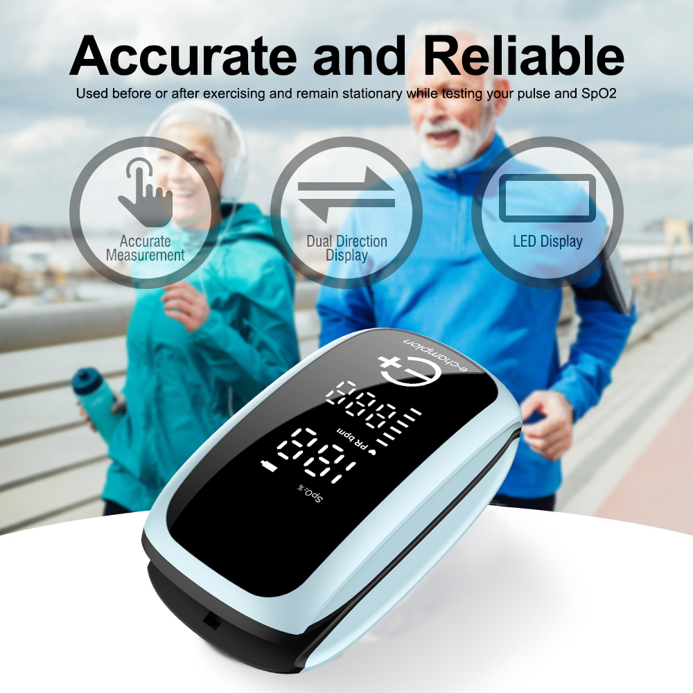 デジタルLED表示、充電式、子供用、医療用パルスオキシメータ - Pulse Oximeter Fingertip Rechargeable のレビューと価格