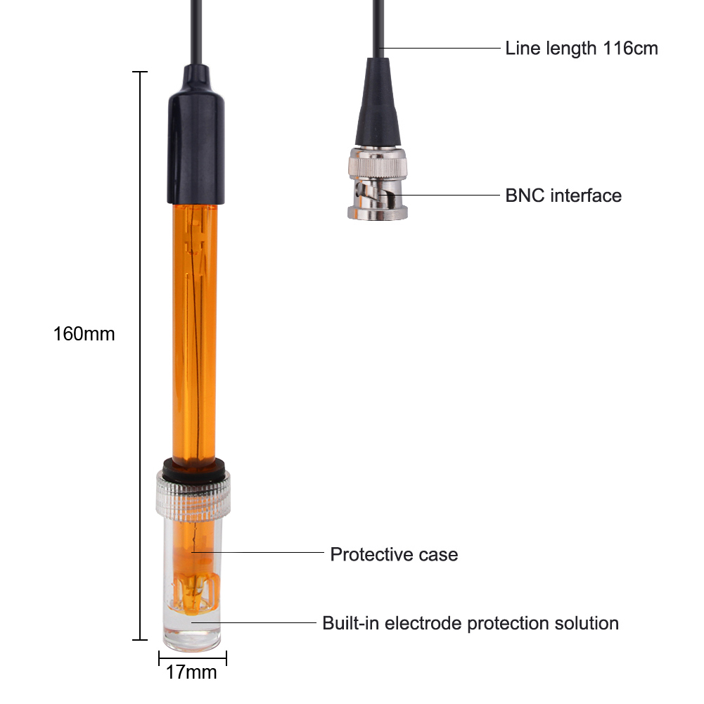 Yieryi Ph‑201 & ORP‑101 電極プローブ - Ph Meter Digital Water Tester のレビューと価格