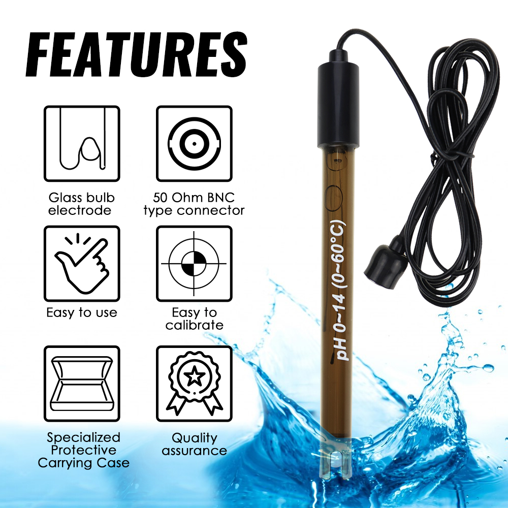 水耕栽培水族館の水テスター,プールの水をテストするためのアク - Ph Meter Digital Water Tester のレビューと価格