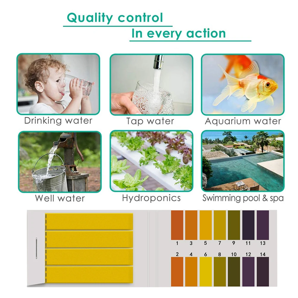 80-400 個 PH テストストリップ水 PH リトマス紙 - Ph Meter Digital Water Tester のレビューと価格